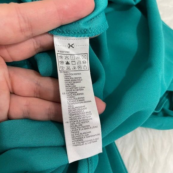 Forever 21 Faux Wrap Maxi Dress Size Medium - Picture 6 of 6